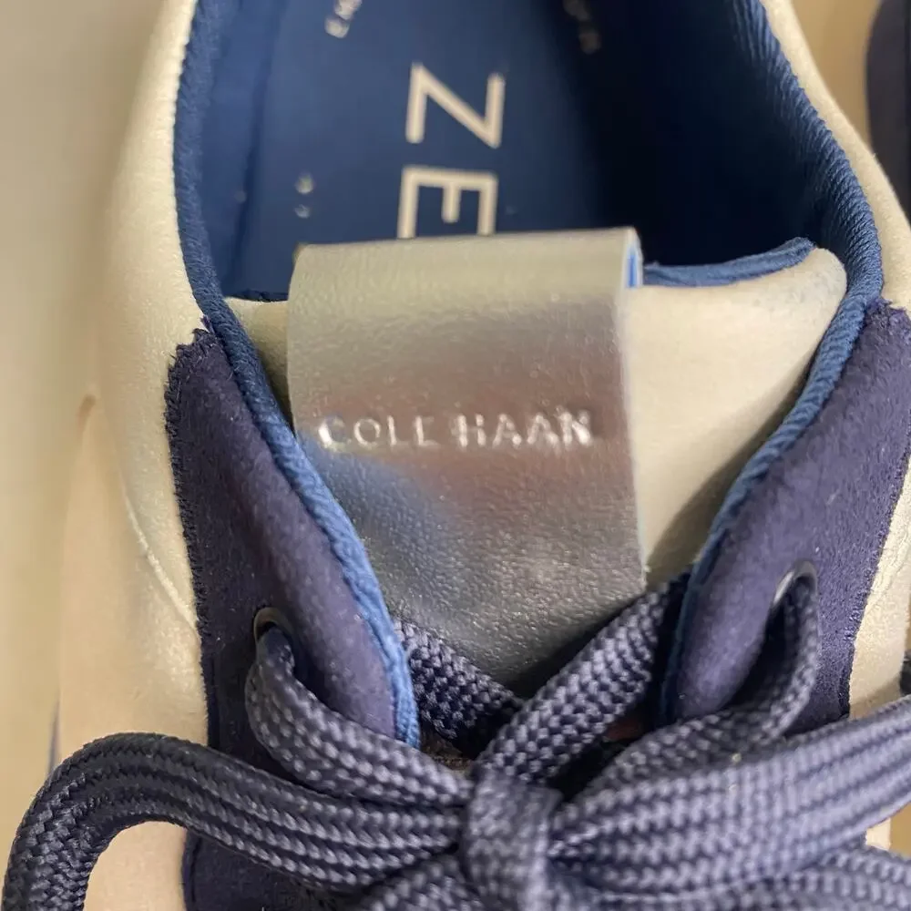 Cole Haan Women's Generation ZeroGrand II Court Sneakers Size 10.5 Blue White